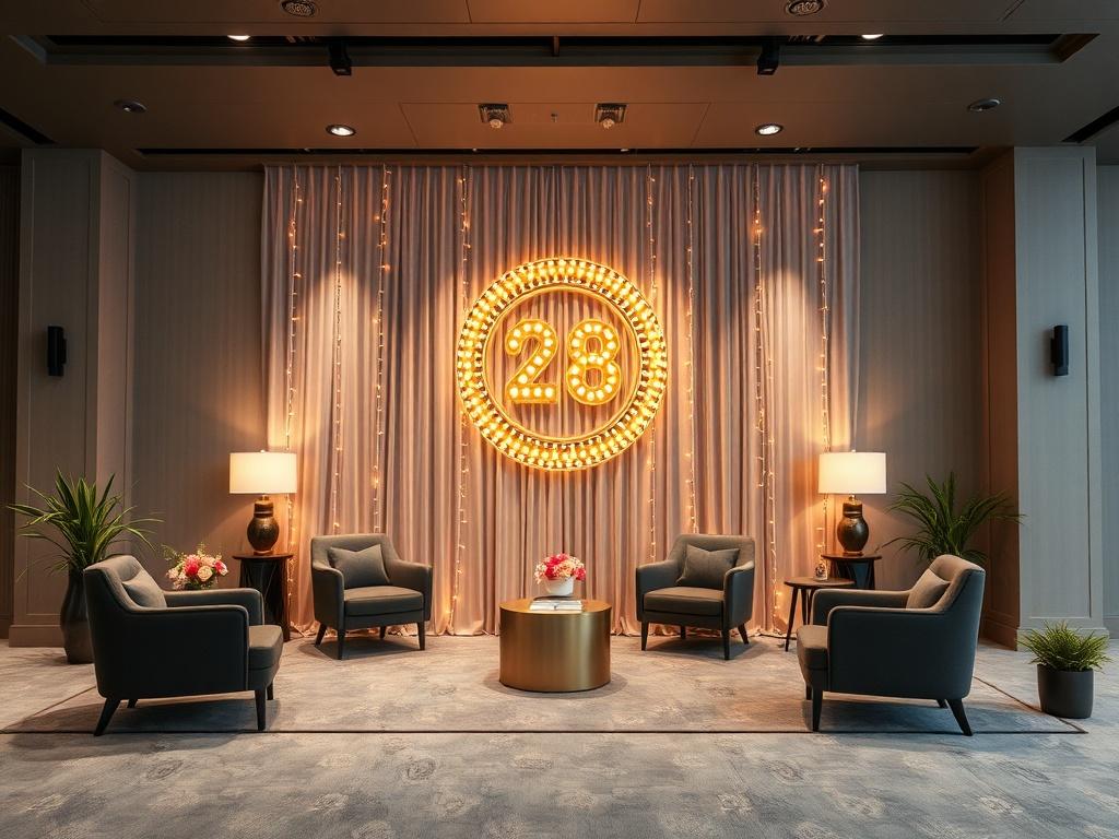 Юбилей компании: корпоративный стиль в декоре и как он превращает праздник в историю бренда