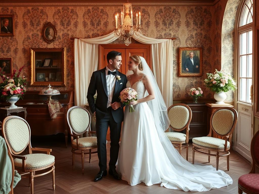 Винтажная свадьба: очарование прошлых эпох — когда любовь встречает эпохи и стиль говорит сама за себя