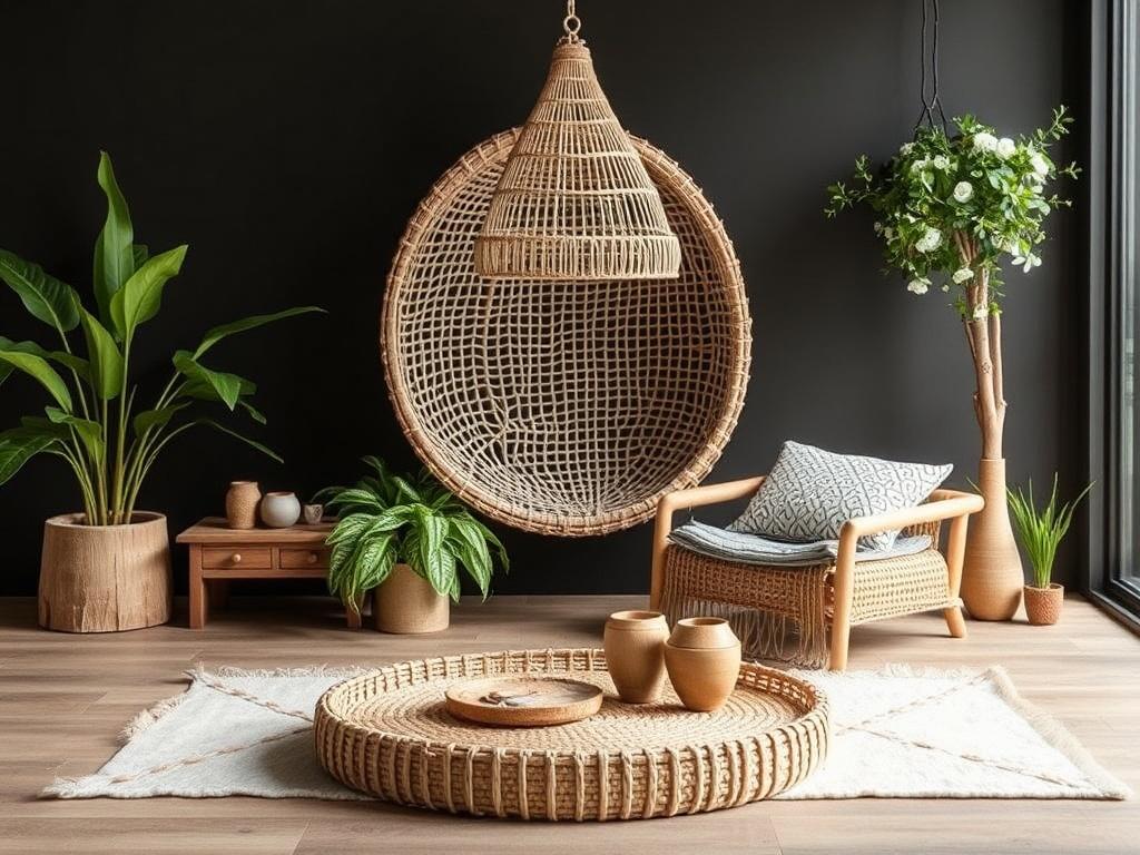 Экологичный декор: натуральные материалы и переработка — стиль, который уважает планету