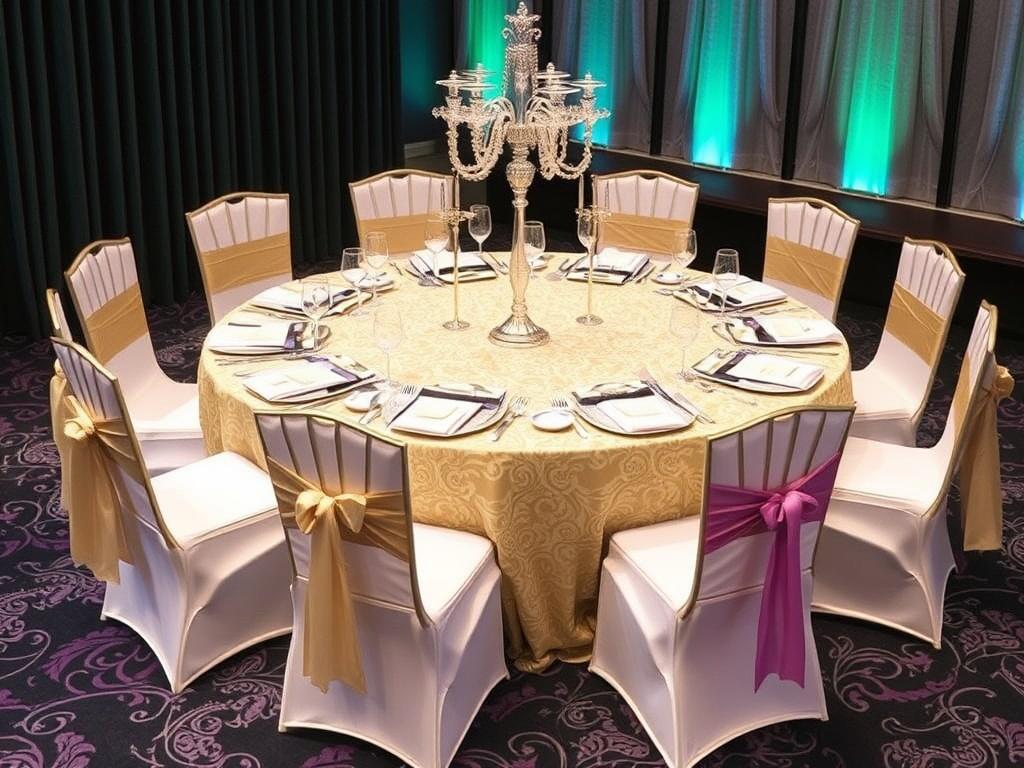 Банкетный текстиль: виды тканей и их особенности