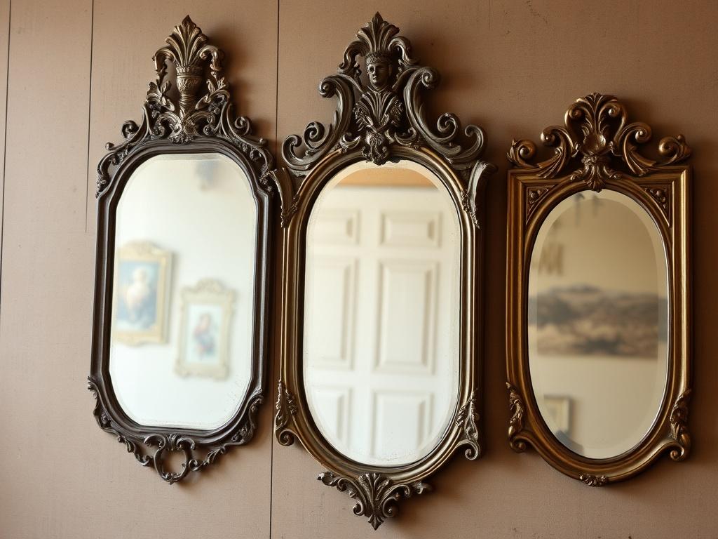 Винтажные зеркала: винтаж и эффект старины — отражение времени в интерьере
