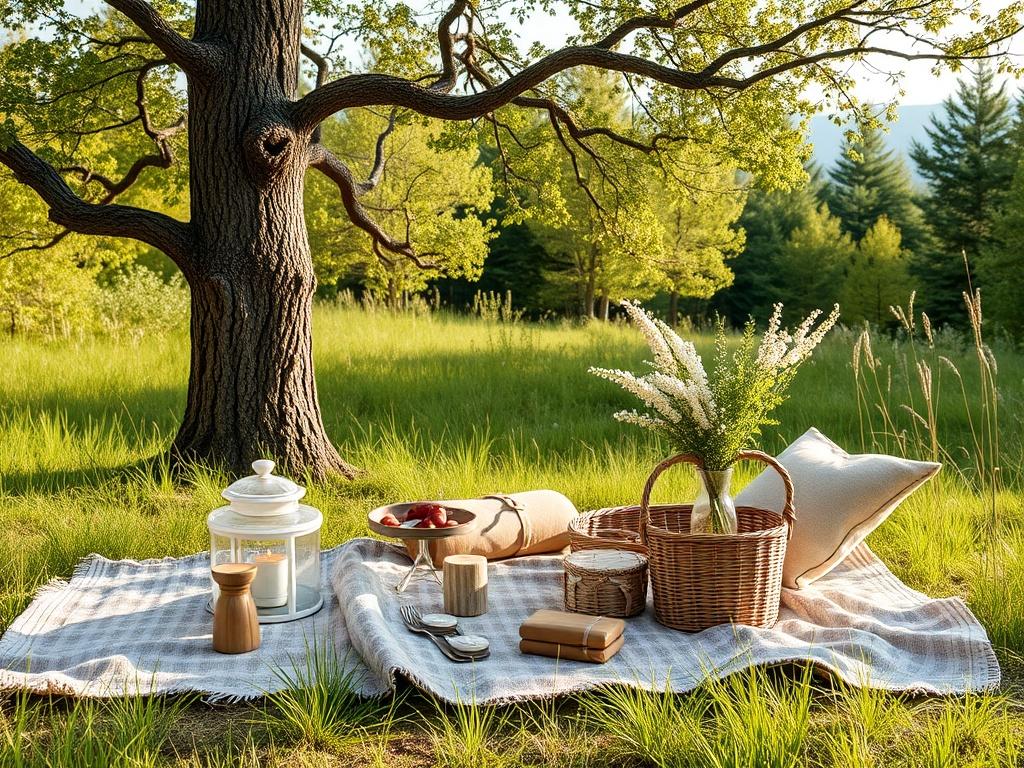 Пикник на природе: лёгкий и уютный декор — как превратить прогулку в маленький праздник
