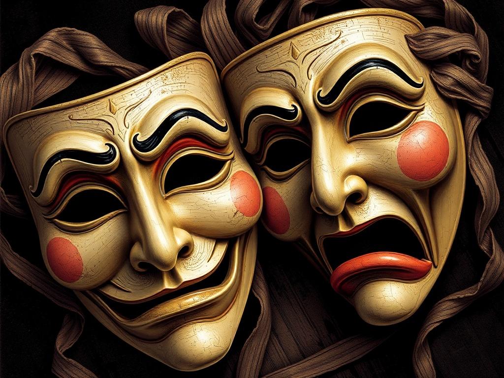 Театральные маски: комедия и трагедия в деталях