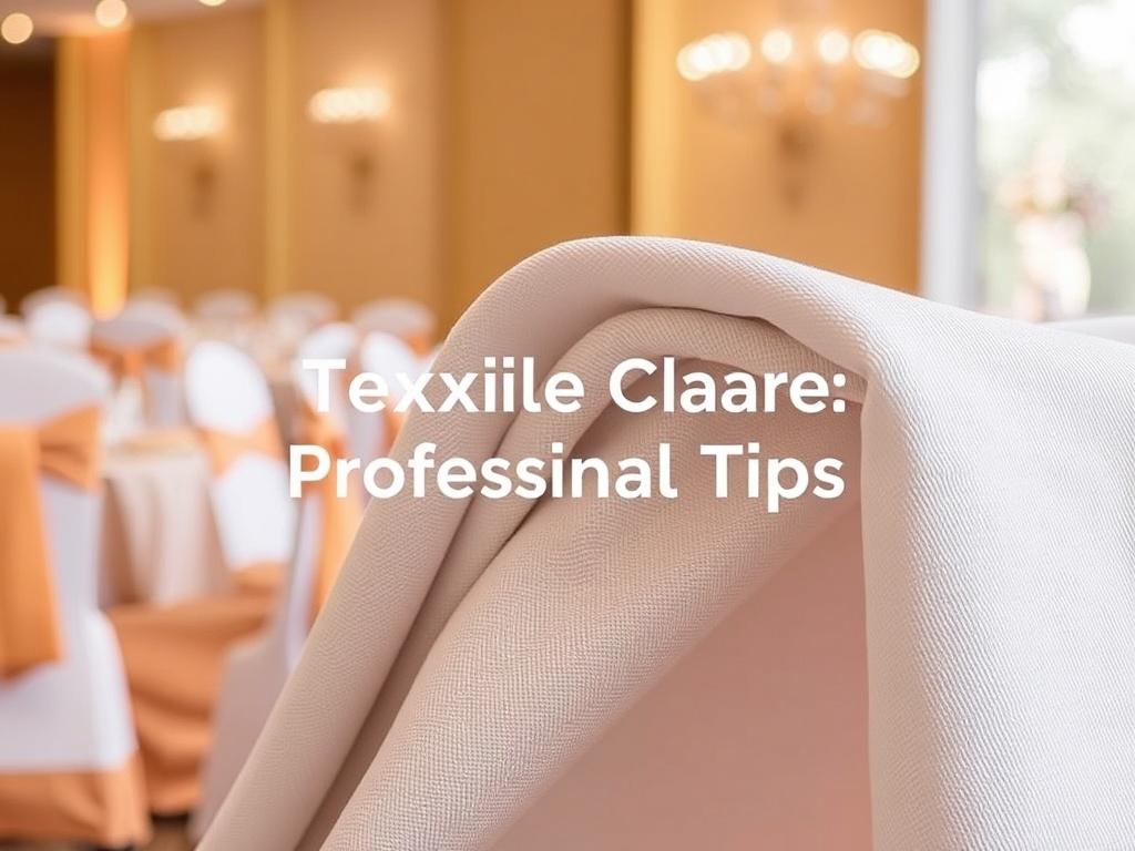 Уход за банкетным текстилем: советы профессионалов, которые помогут сохранить безупречный вид праздника