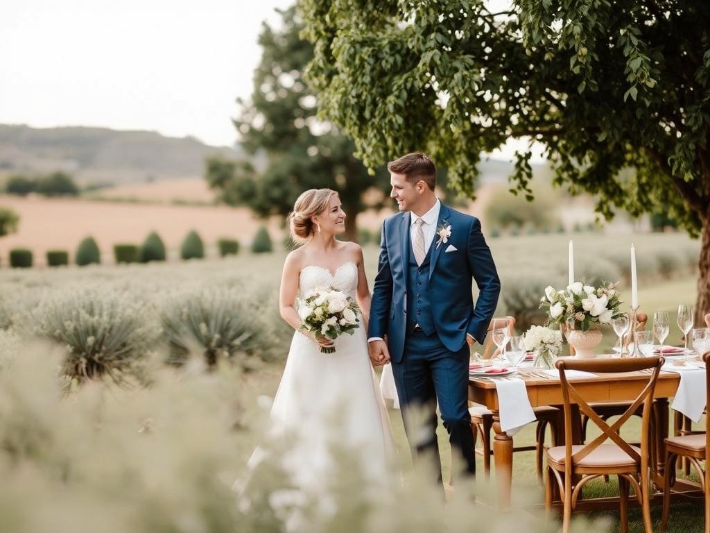 Свадьба в стиле прованс: атмосфера французской провинции