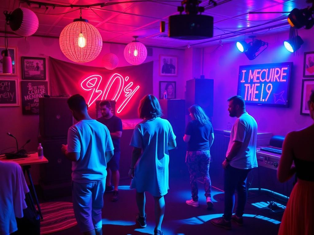 Вечеринка в стиле 90‑х: музыка, декор и дресс‑код