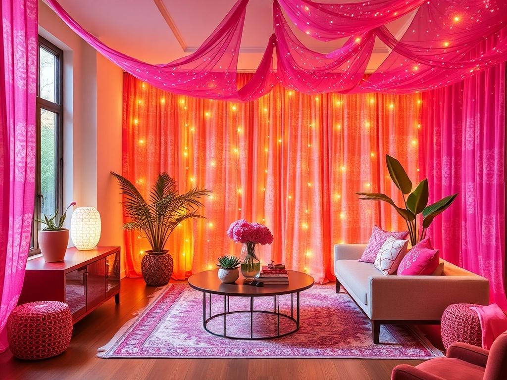 Светящийся текстиль: инновации в декоре