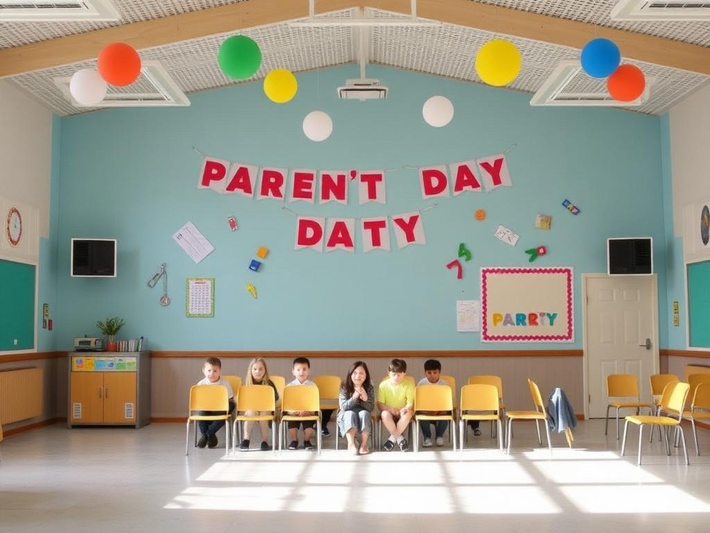 Родительский день в школе: идеи для оформления актового зала