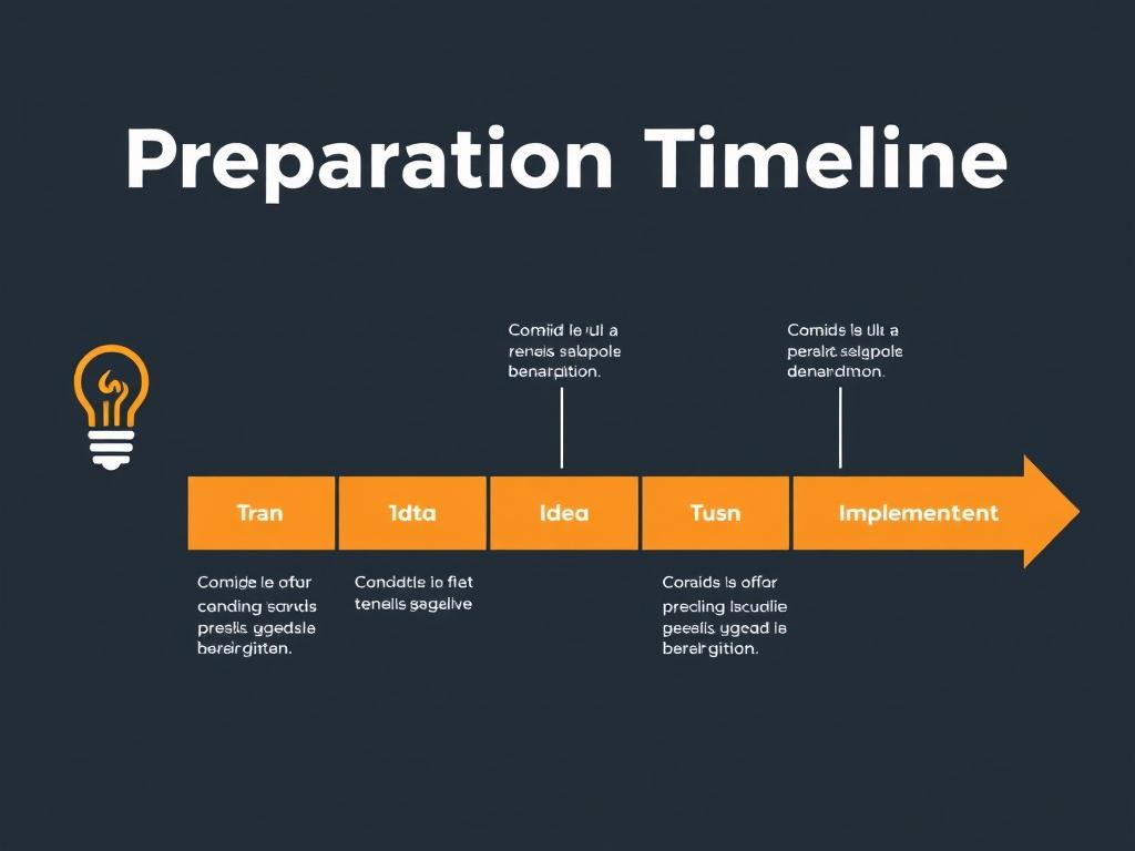 Таймлайн подготовки: от идеи до реализации. Как превратить вдохновение в результат