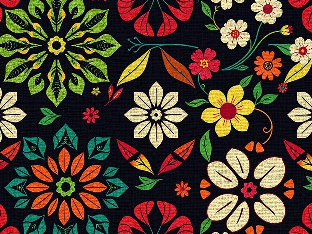 Узоры на текстиле: геометрия, флора, абстракция — карта визуальных историй тканей