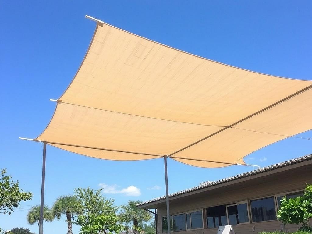 Текстильные навесы и шатры: защита и красота