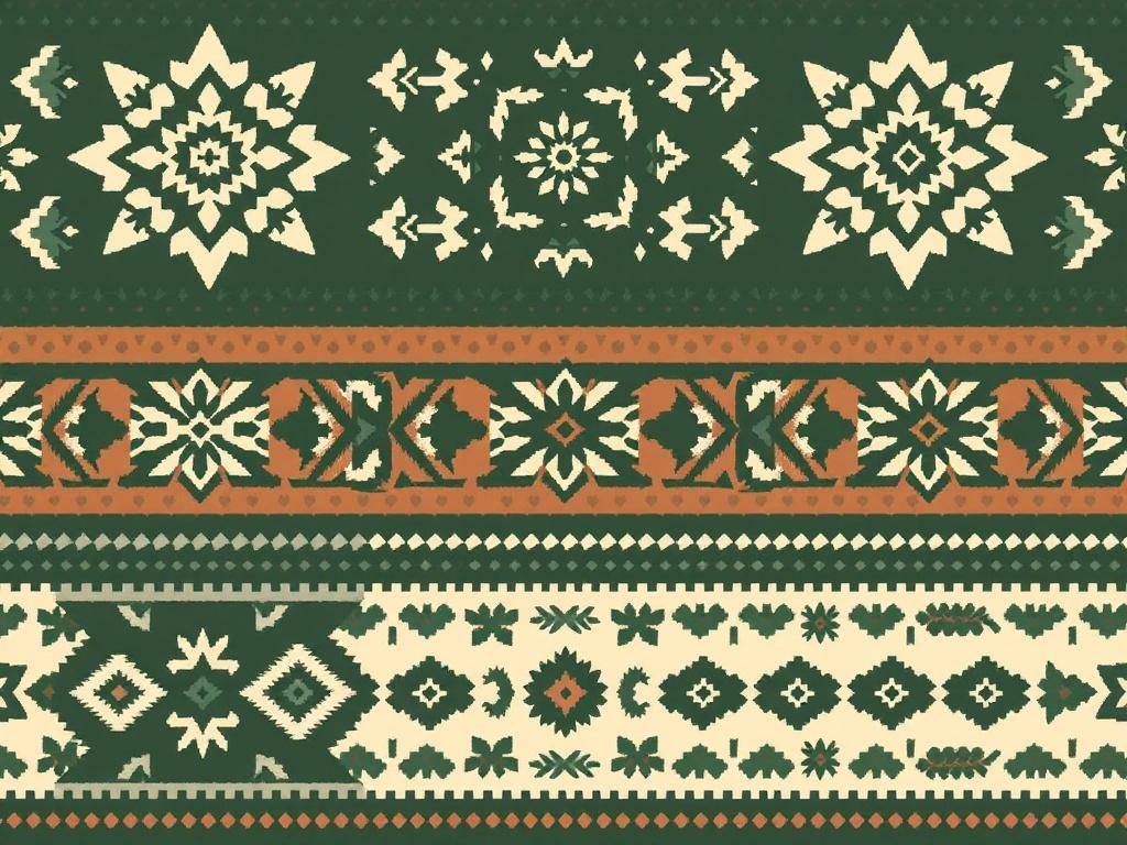 Этнические мотивы: узоры Африки, Азии, Скандинавии