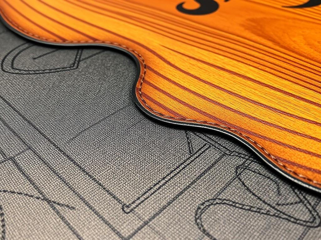 Печать на нестандартных материалах: кожа, дерево, ткань — когда принт становится частью материала