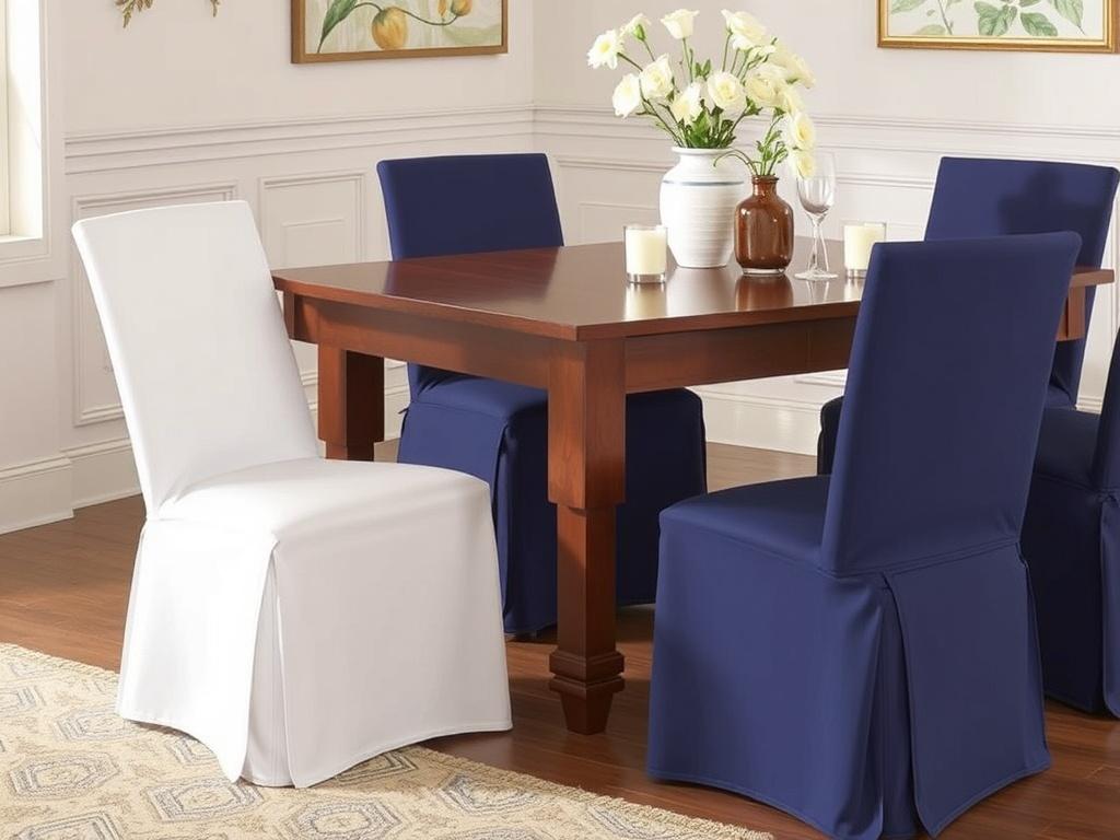 Чехлы на стулья: практичность и стиль