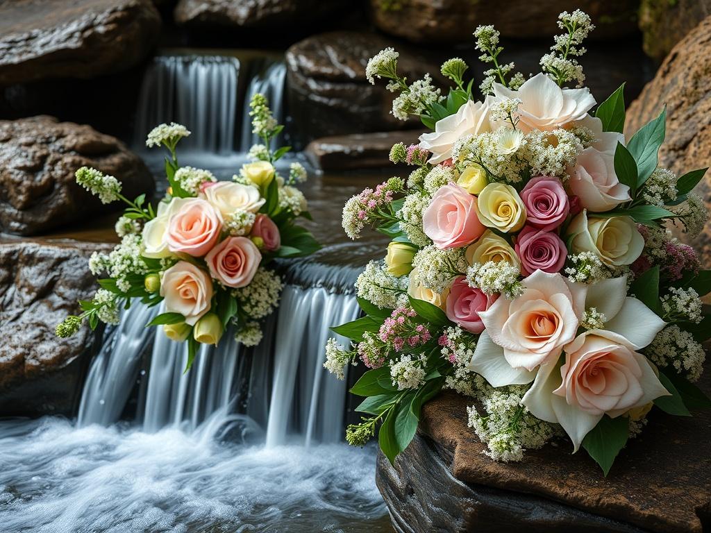 Каскадные букеты: объём и динамика