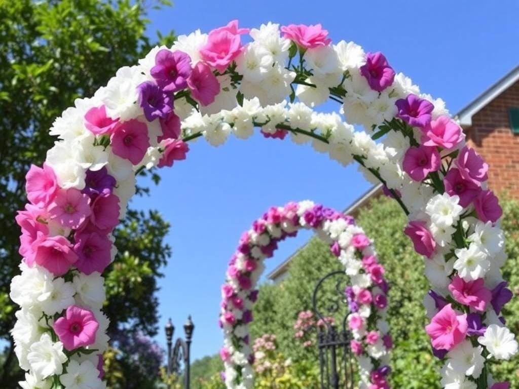 Цветочные арки: виды и способы крепления — как превратить вход в сказку сада
