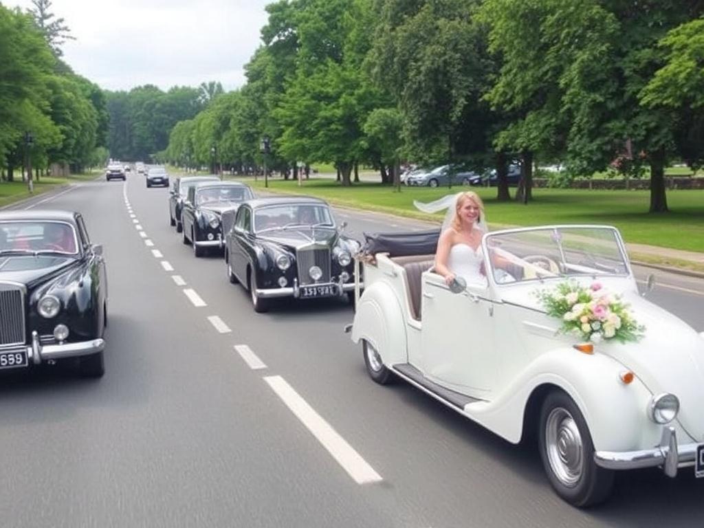 Оформление свадебного кортежа: свежие идеи