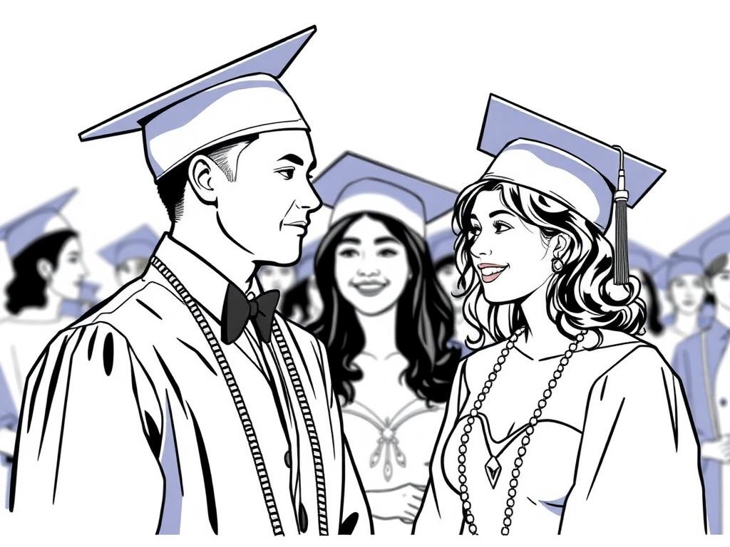 Выпускной вечер: элегантность и торжественность