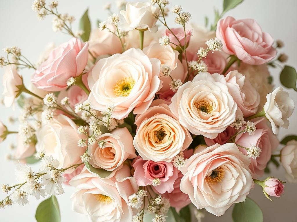 Пастельные тона в флористике: нежность и лёгкость