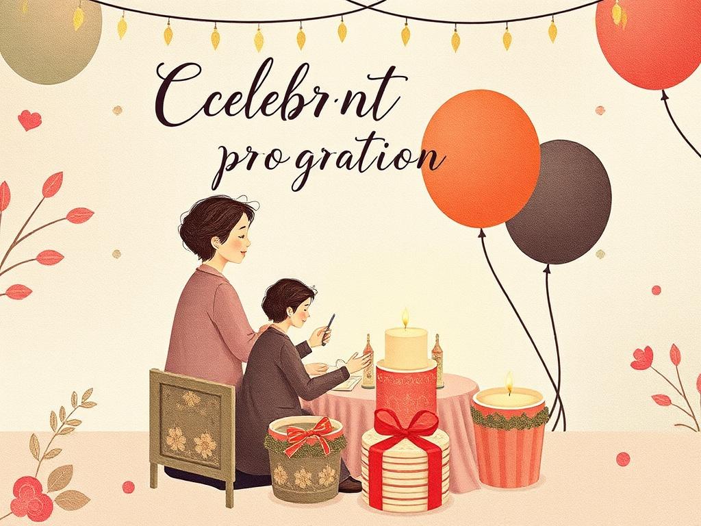 Программа торжества: как оформить красиво