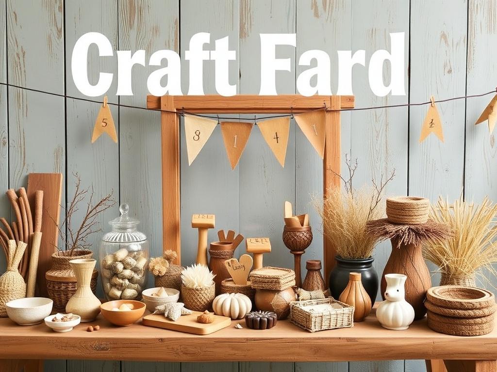 Ярмарка ремёсел: деревенский стиль и натуральные материалы