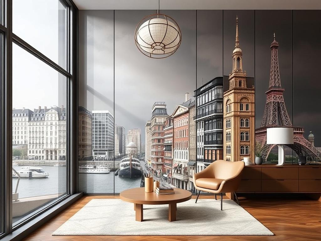 Архитектура городов в декоре: Париж, Венеция, Токио — свой стиль каждой улицы в интерьере