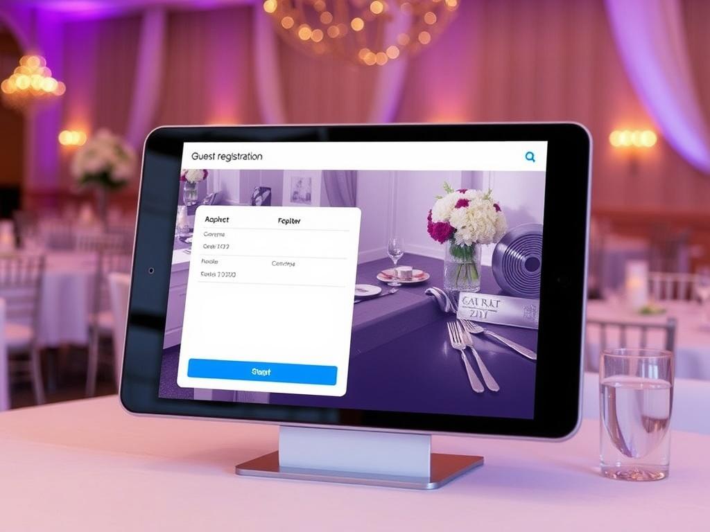 Онлайн‑регистрация гостей: интеграция с декором площадки